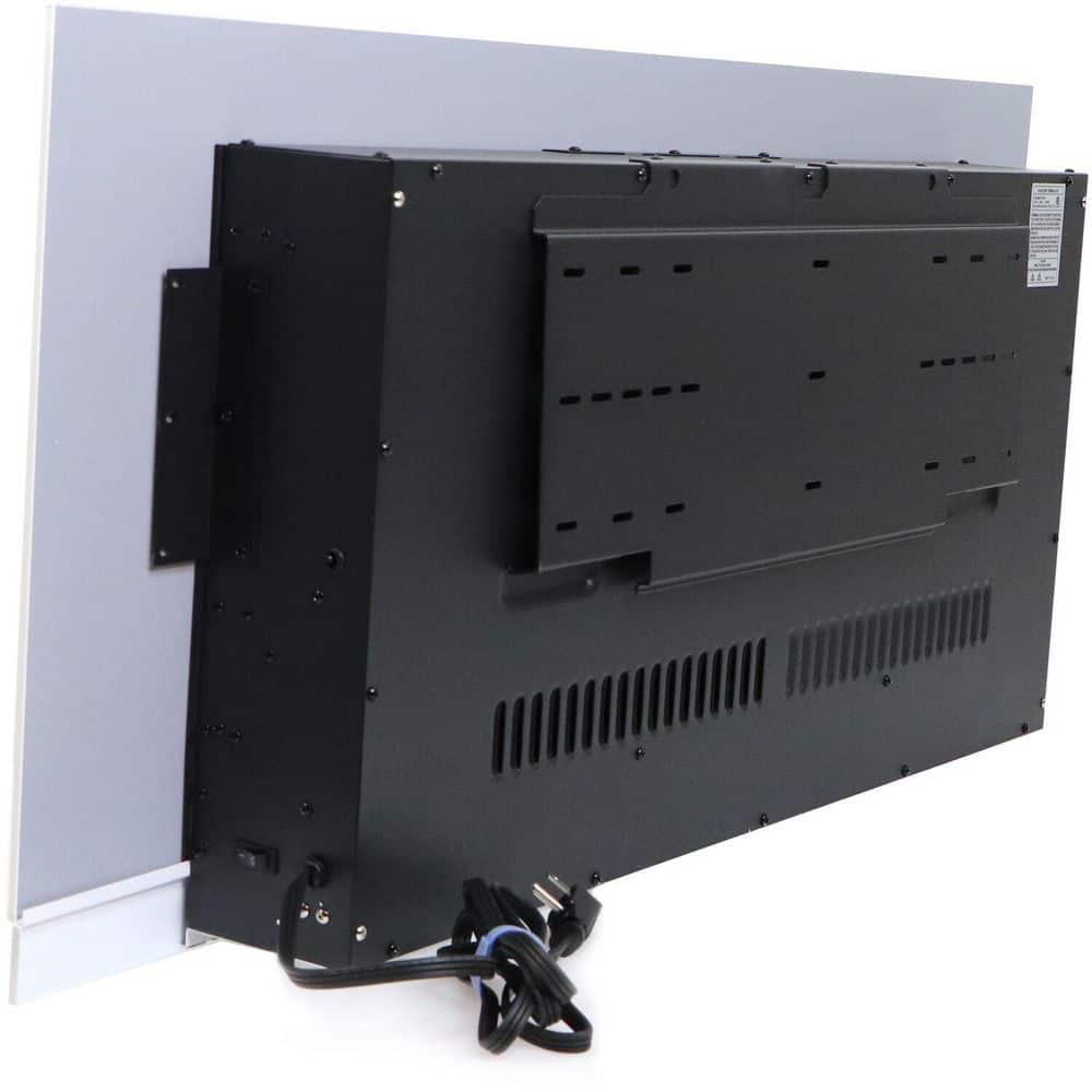 Cambridge Cambridge Wall Mount Electric Fireplace Heater with Remote Control for Indoor Use in Living Room, Bedroom, Home Office