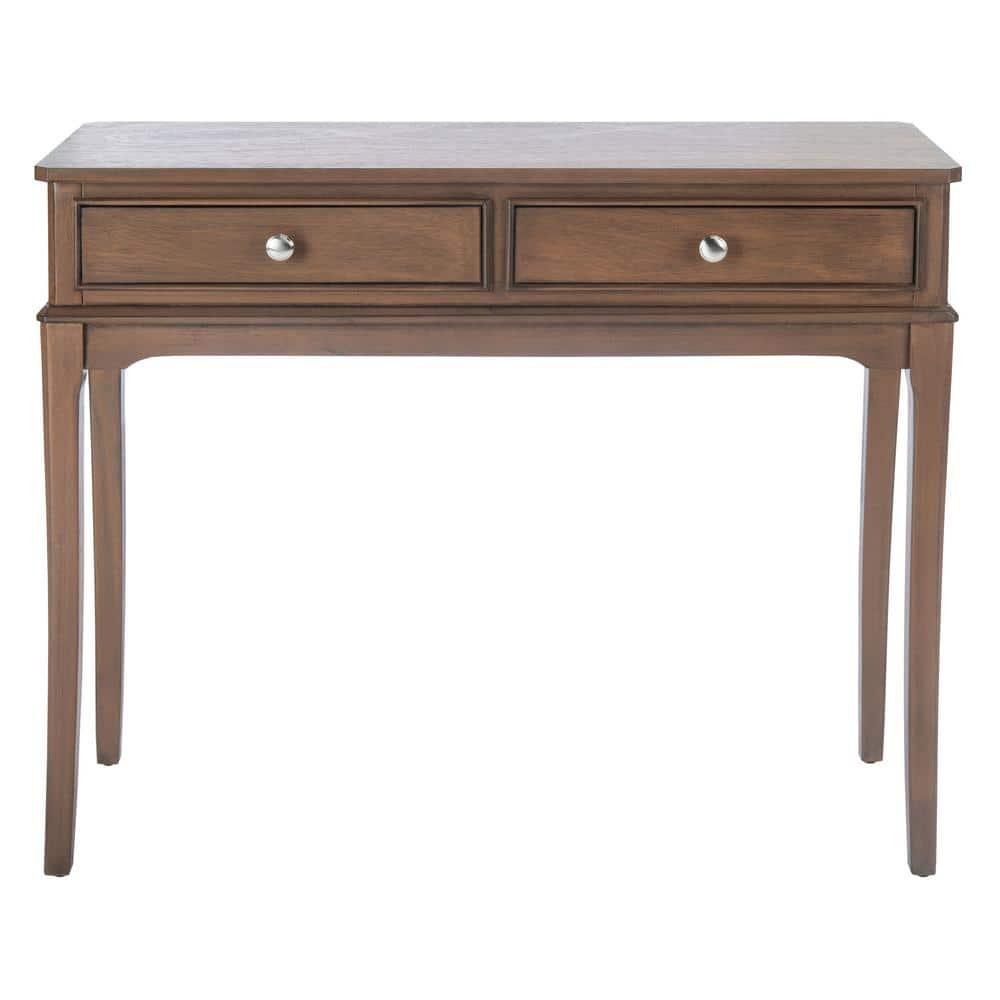Opal 2 Drawer Console Table - CNS5726C - Brown - Safavieh
