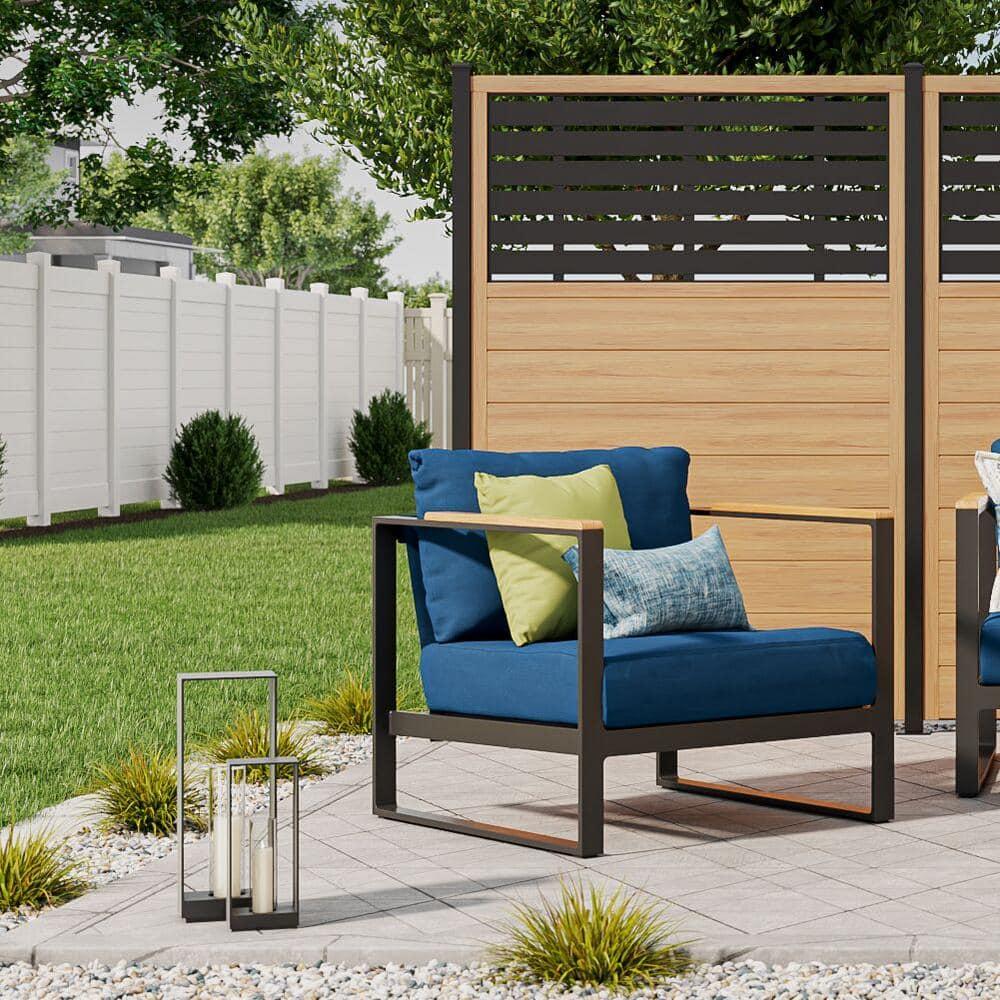 Barrette Outdoor Living 73.38'' H x 49.65'' W Vinyl Fencing Kits