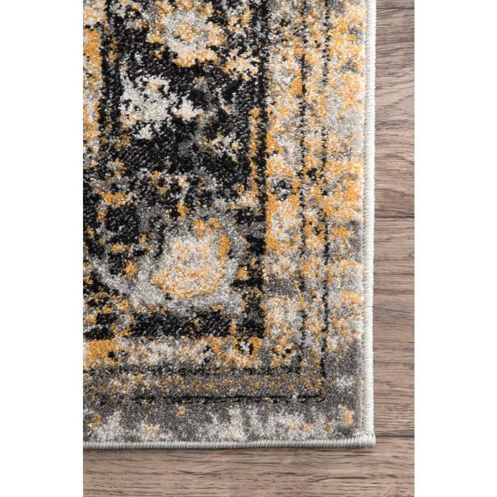 Nuloom Lilah Oriental/Persian 10x14 Indoor Area Rug for Living Room Bedroom Dining Room Kitchen, Gold/Multicolor