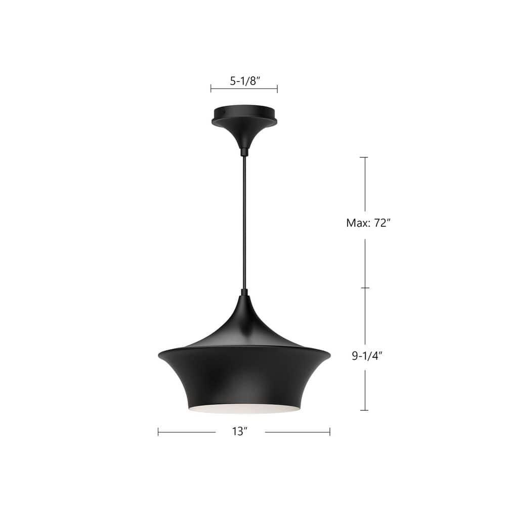 Alexia Single Light Metal Pendant