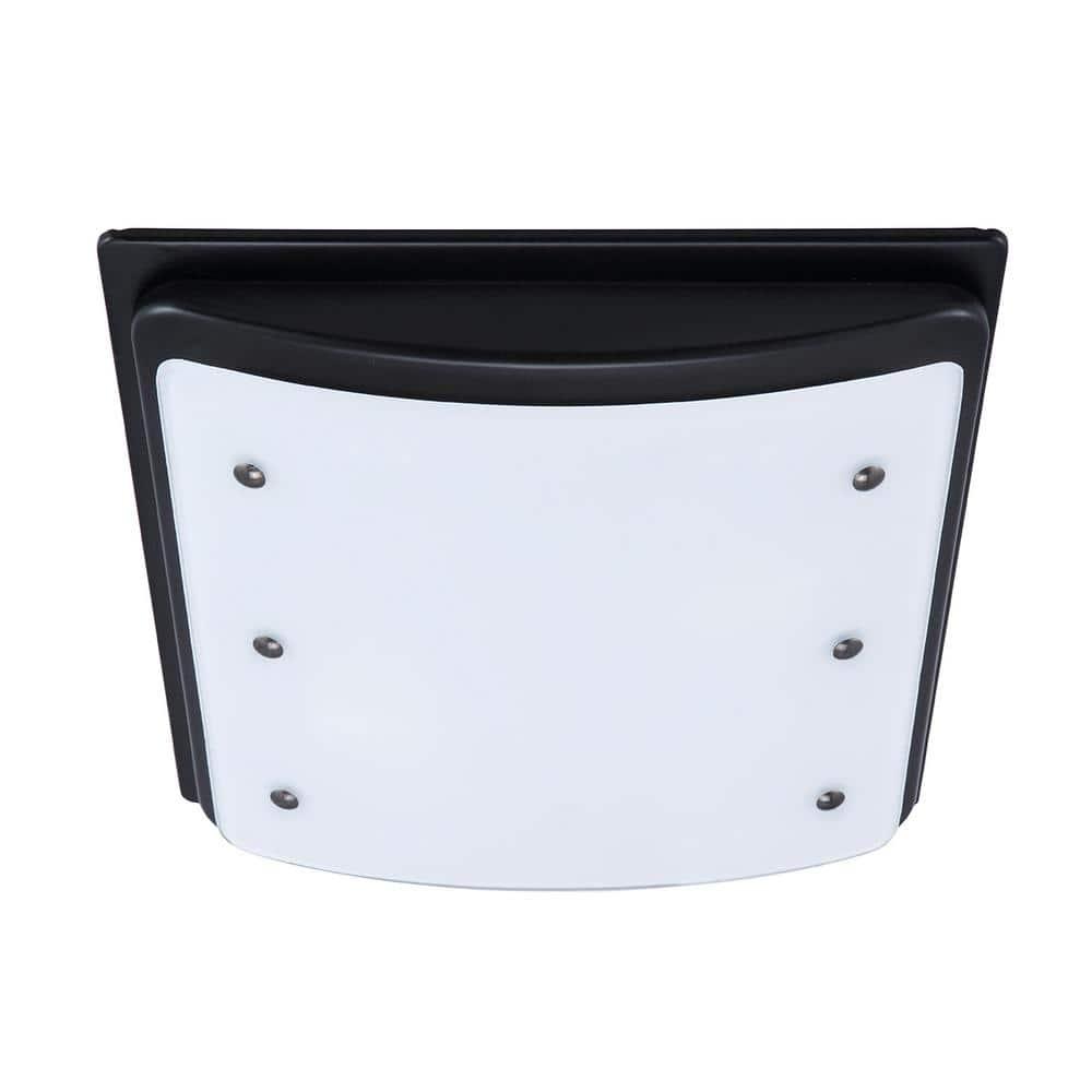 Buckingham 100 CFM 2.0 Sones Decorative Bathroom Ventilation Exhaust Fan with Light & Night-Light