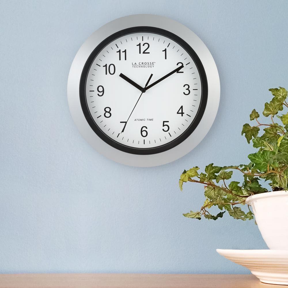 Weatherby 12" Atomic Analog Wall Clock