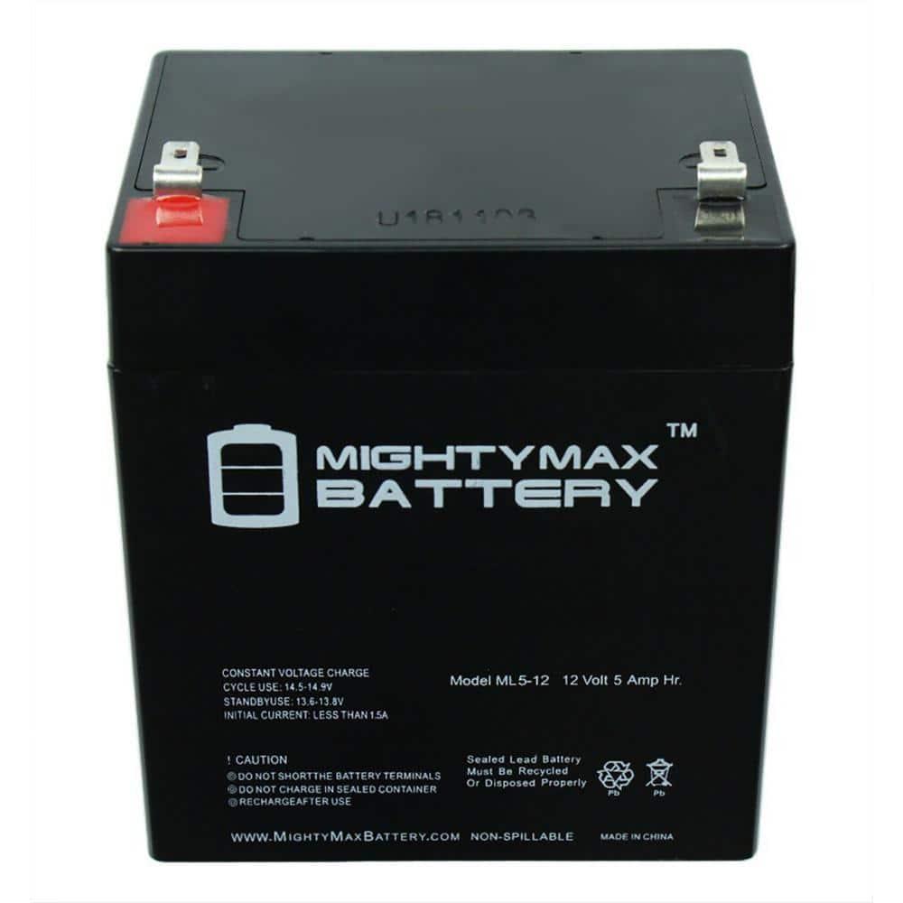 12V 5AH SLA Battery Replaces ION Audio Job Rocker Sound System
