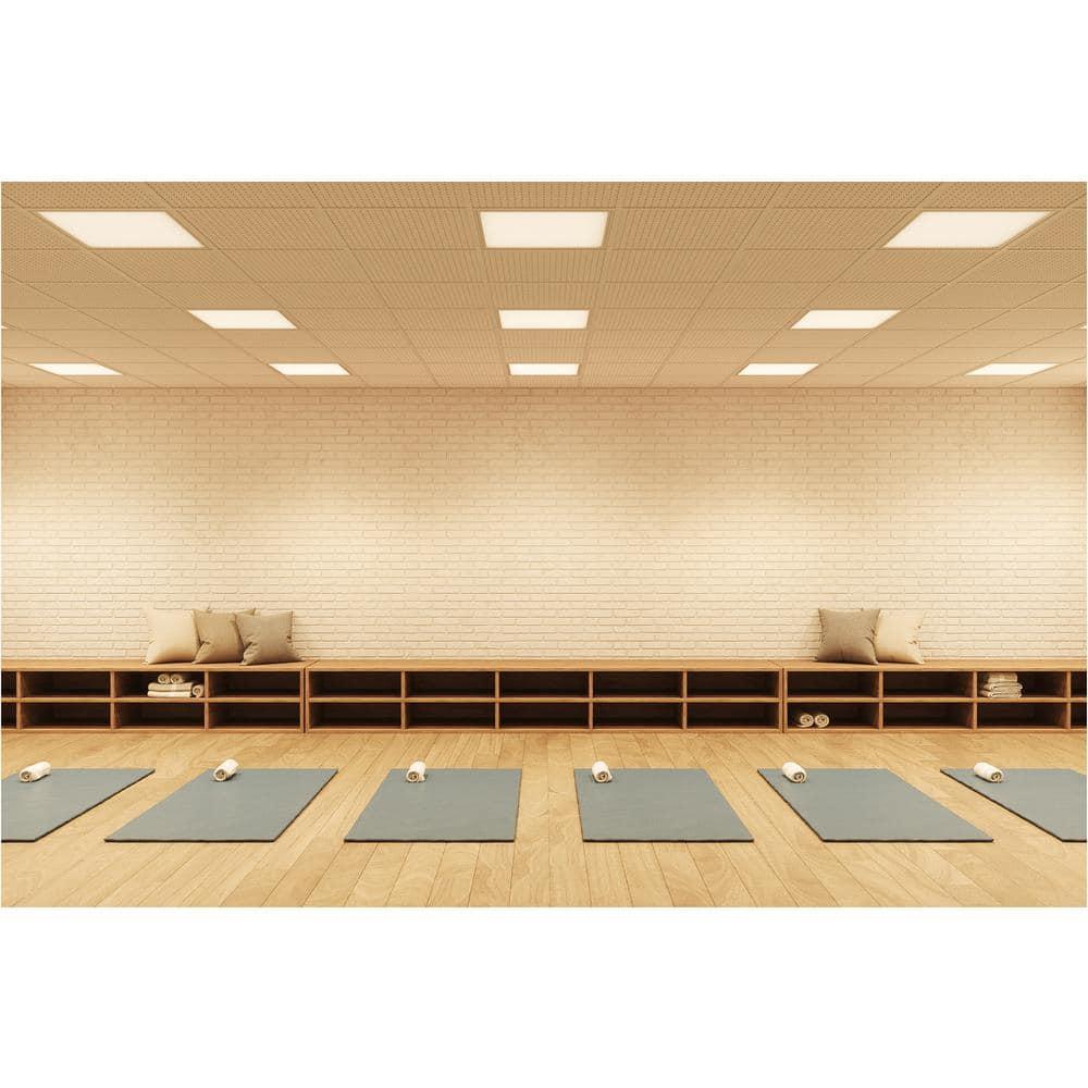 Metalux GRLED Series 30 W Troffer Light Fixture 3.25 in. H X 24 in. W X 24 in. L