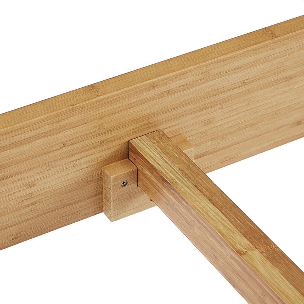 Eco Ridge by Bamax Ria Queen Platform Bed, Caramelized