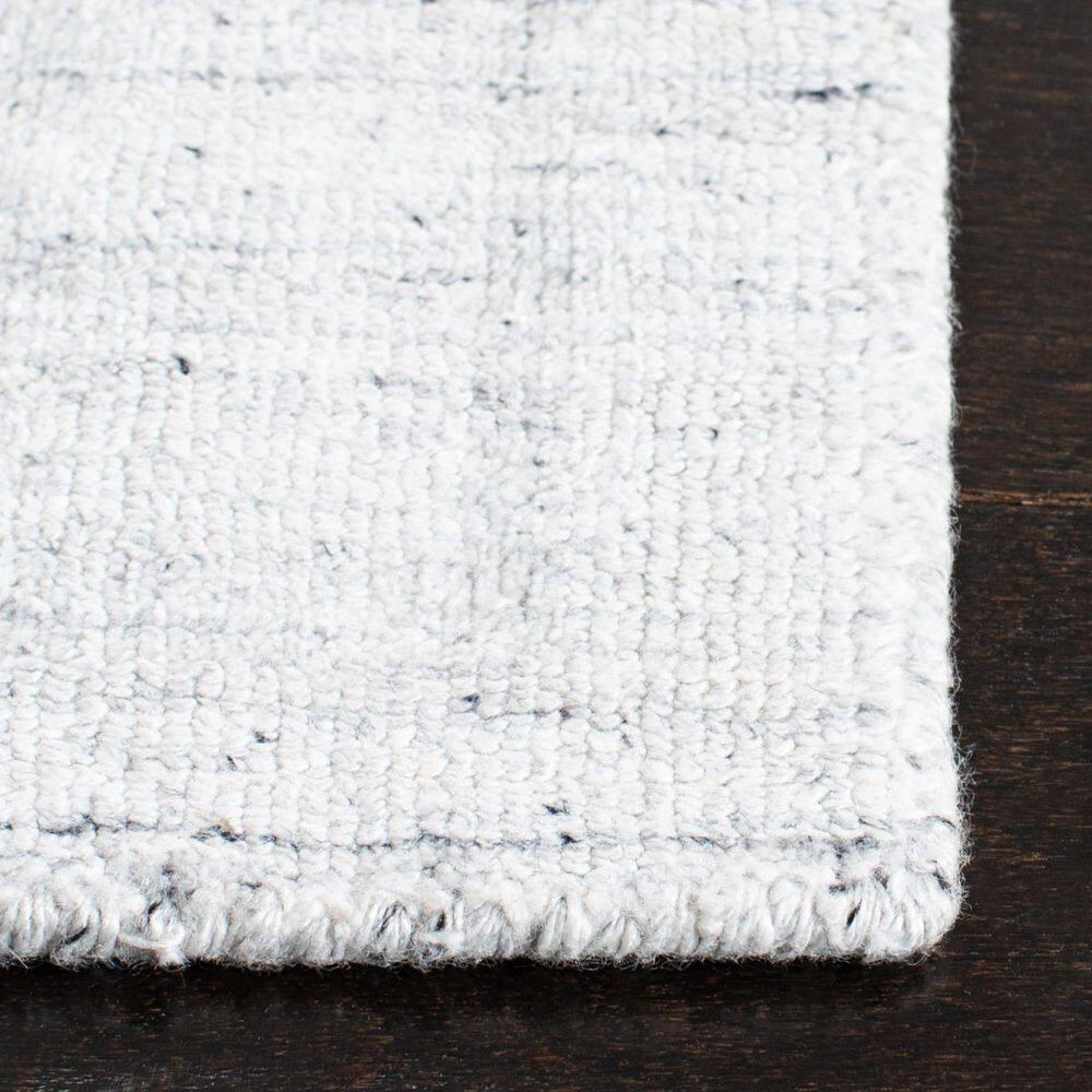 Mirage MIR176 Hand Loomed Indoor Area Rug - Ivory/Silver - 6'x6' - Safavieh