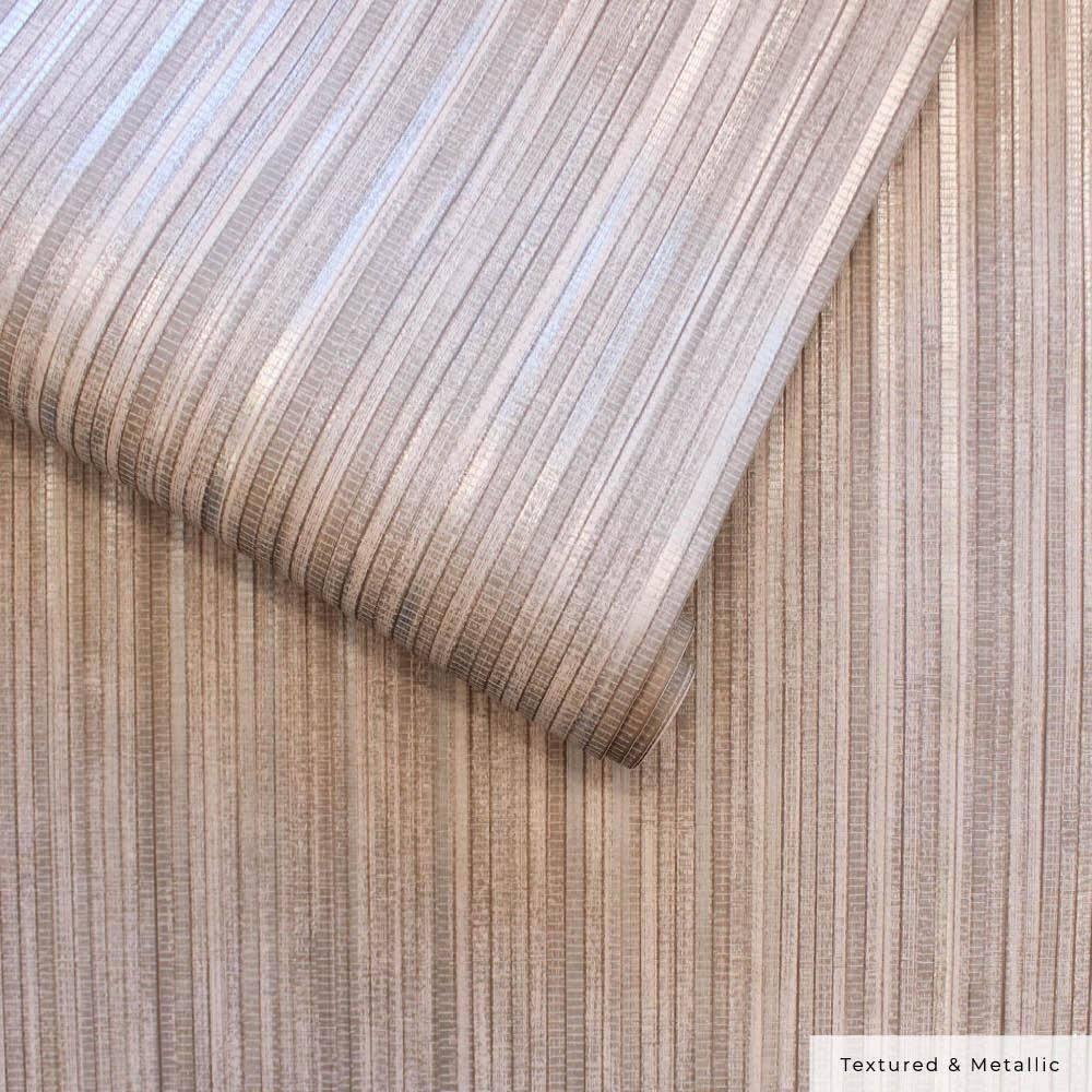 Tempaper & Co. 28 sq ft Faux Horizontal Grasscloth Removable Peel and Stick Wallpaper Textured Neutral : Vinyl, Self-Adhesive