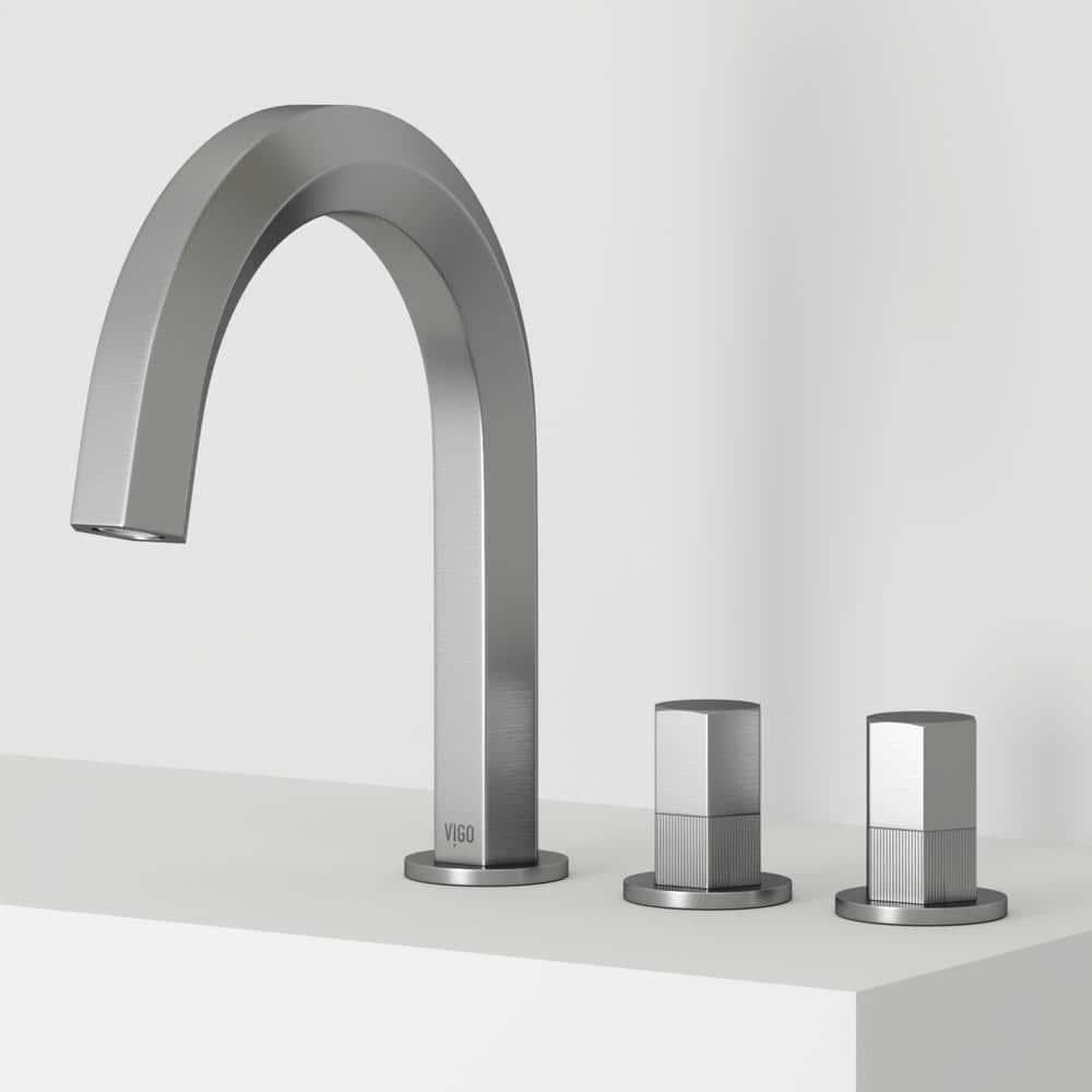 Hart 9" H Two Handle Widespread Bathroom Faucet