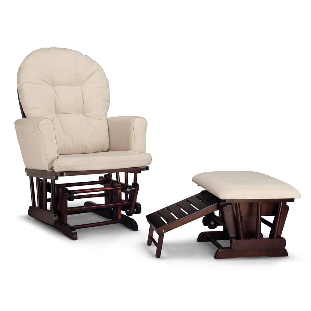 Parker Glider with Ottoman