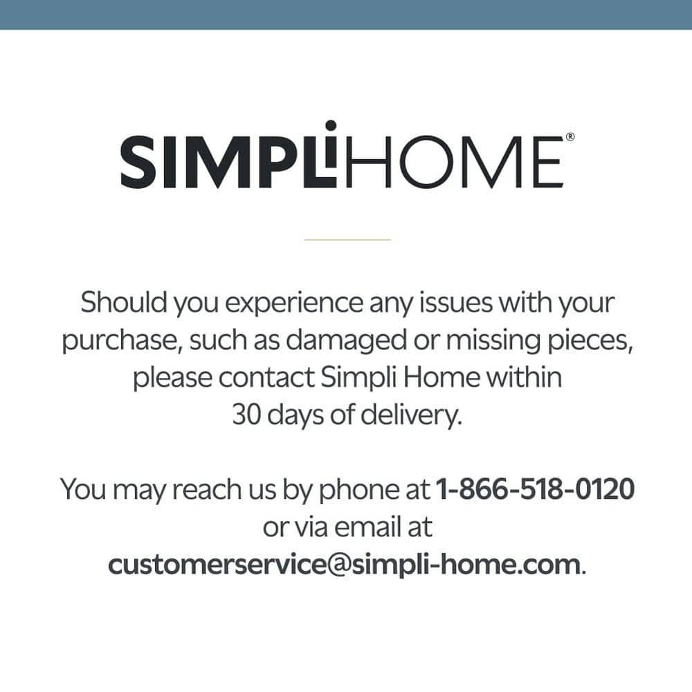 Simpli Home Laura 36"W Upholstered Square Storage Ottoman with Split Lift Top and 2 Storage Compartments