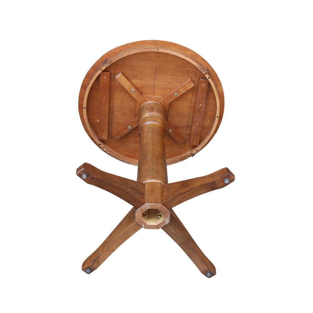 International Concepts 30" Round Top Pedestal Table - 35.9" Height