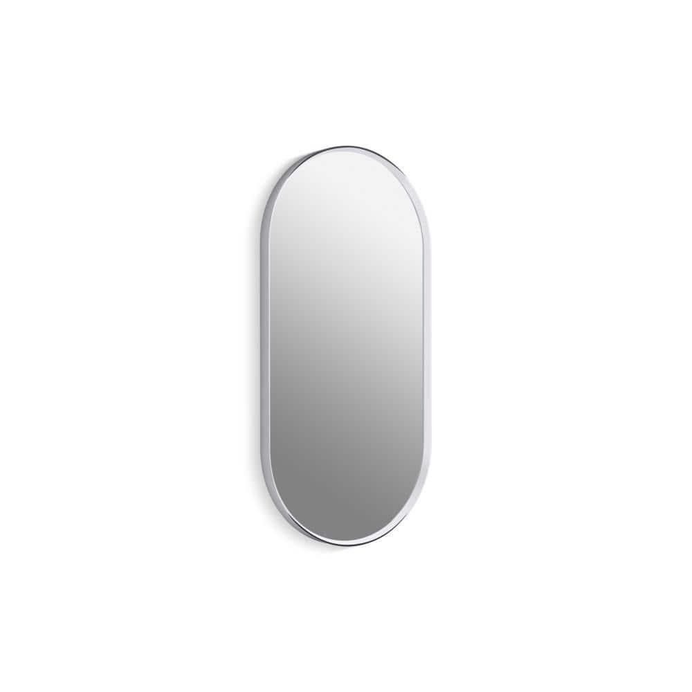 Essential Capsule Wall Mirror, Bathroom/Vanity Mirror with Frame