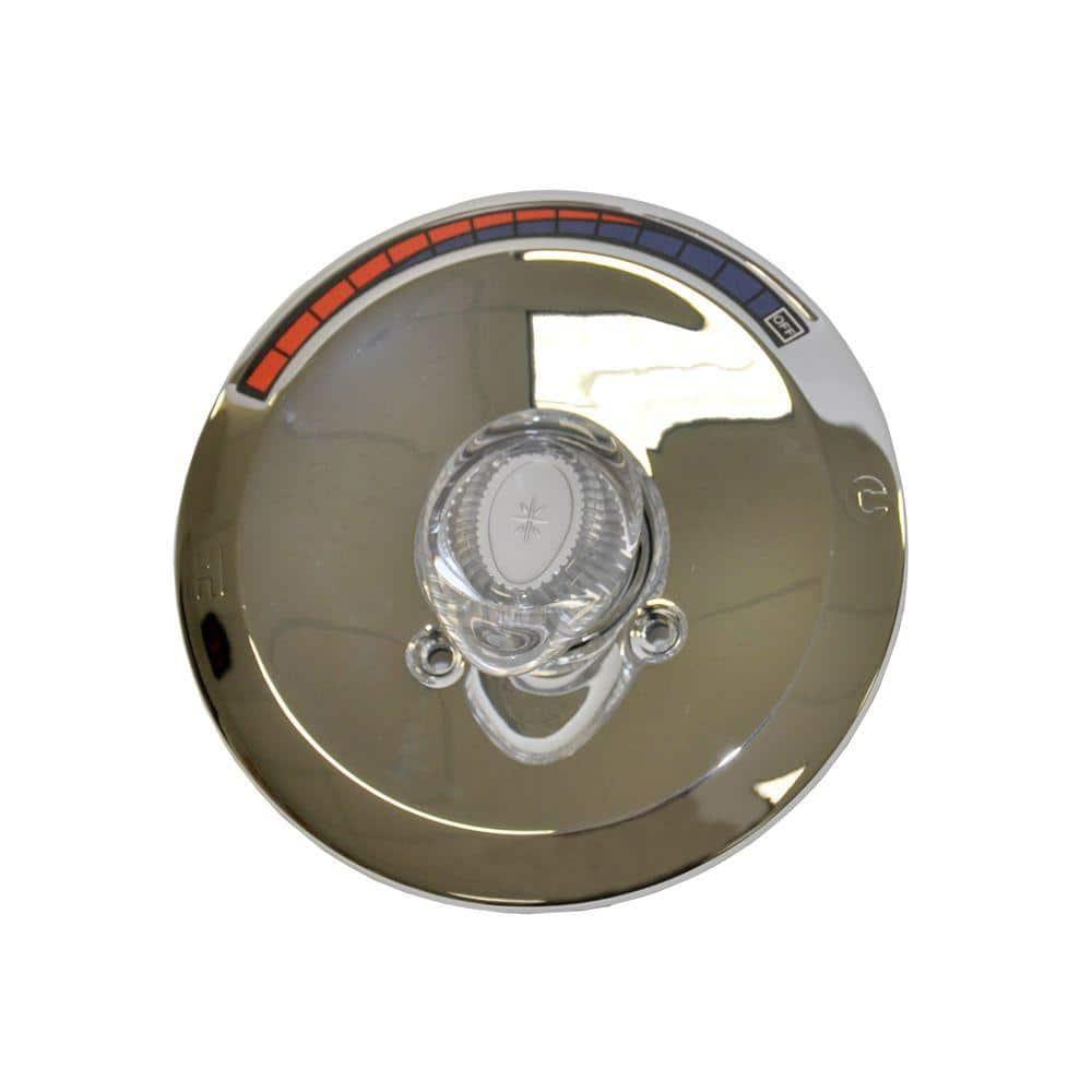 Single-Handle Tub/Shower Faucet Trim Kit in Chrome without Valve for Eljer and Valley Faucets (Valve Not Included)