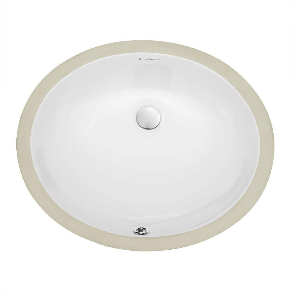 Monaco 19 Oval Under-Mount Bathroom Sink
