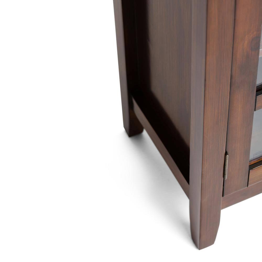 Simpli Home Artisan SOLID WOOD Medium Storage Cabinet