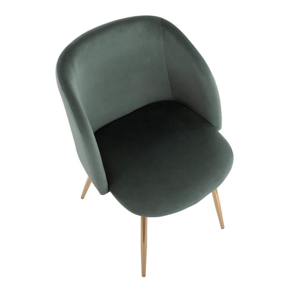 Terrance 18.5'' H Velvet Upholstered Parsons Chair