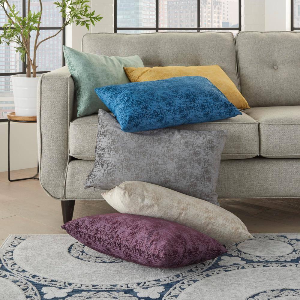 Abstract Reversible Throw Pillow
