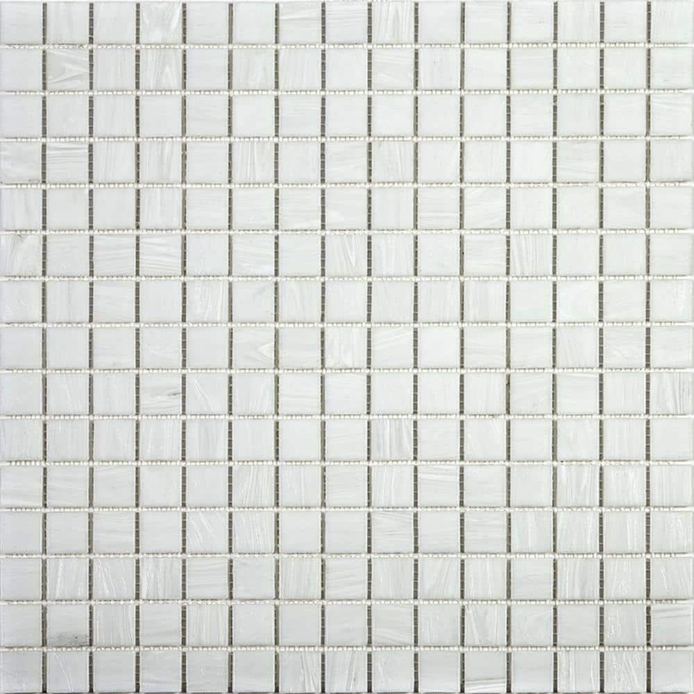 Celestial 0.8" x 0.8" Glass Grid Mosaic Wall & Floor Tile