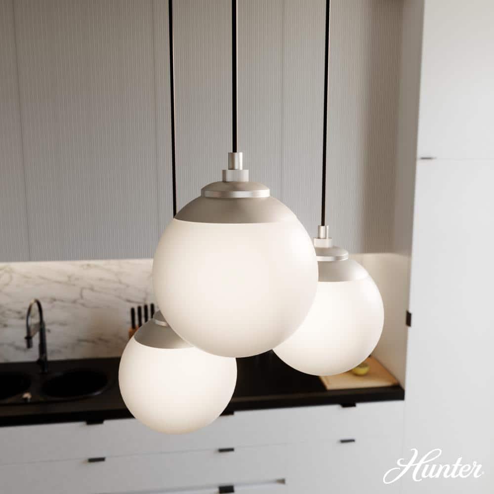 Hunter Fan Hepburn 3 - Light Cluster Globe Pendant