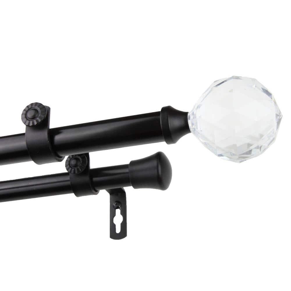 Rosdorf Park Caire Steel Adjustable Double Curtain Rod