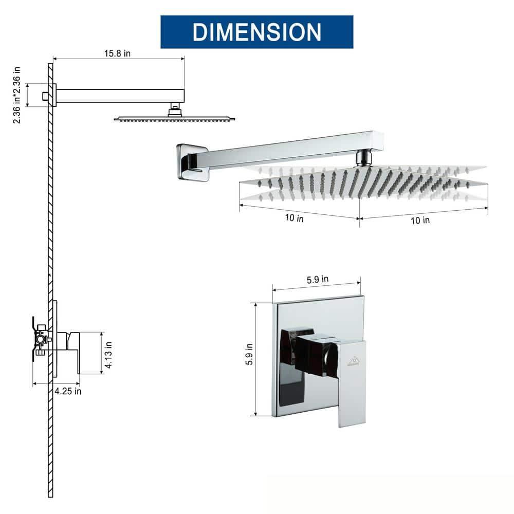 All-In-One Kit with Rough in-Valve