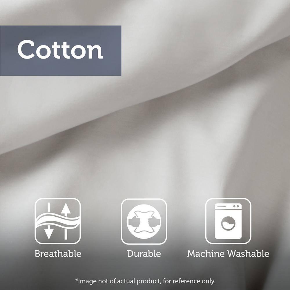 Madison Park Laetitia Tufted Chenille Cotton 3 Piece Medallion Duvet Cover Set