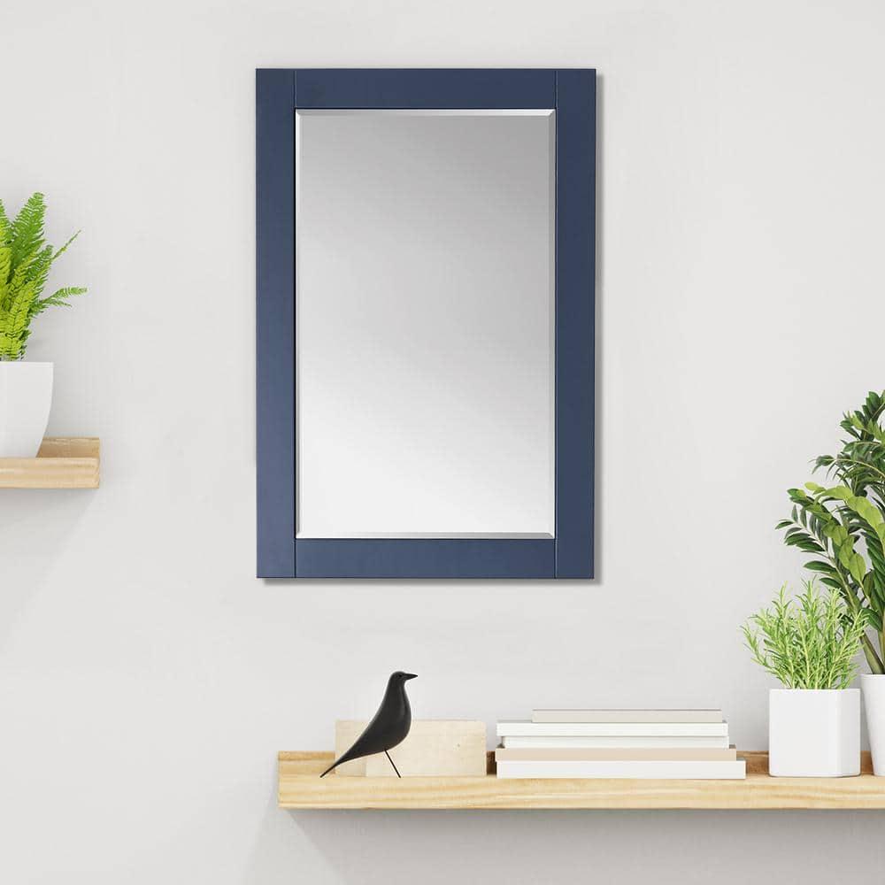 Ivy Wood Flat Wall Mirror