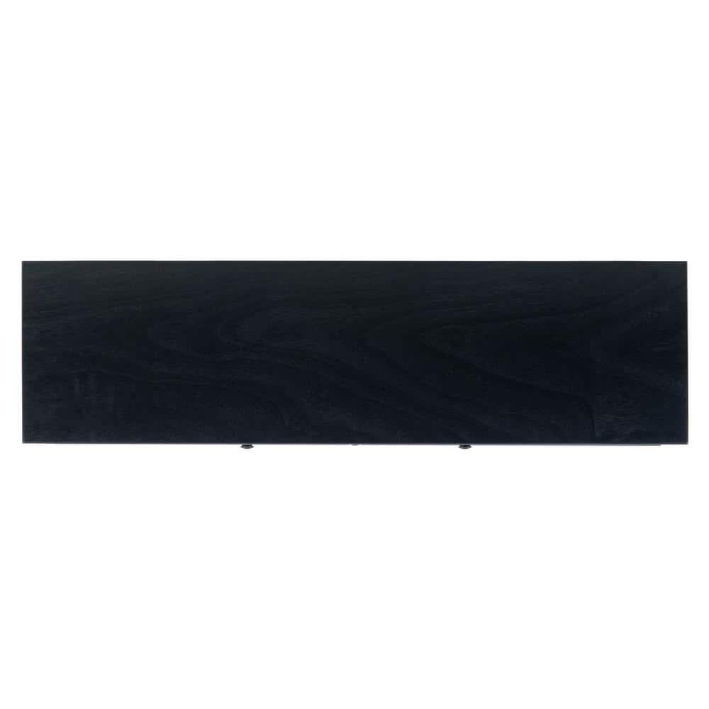 Tate 2 Drawer 2 Door Console Table - CNS5722B - Black - Safavieh