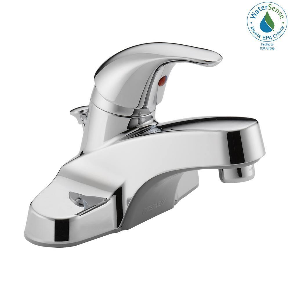 Core Centerset Bathroom Faucet with Drain Assembly, 2-handle Bathroom Sink Faucet