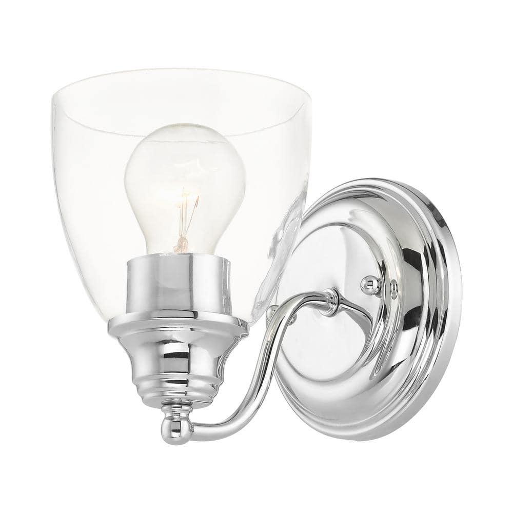 Livex Lighting Montgomery 1 - Light Vanity in  Polished Chrome