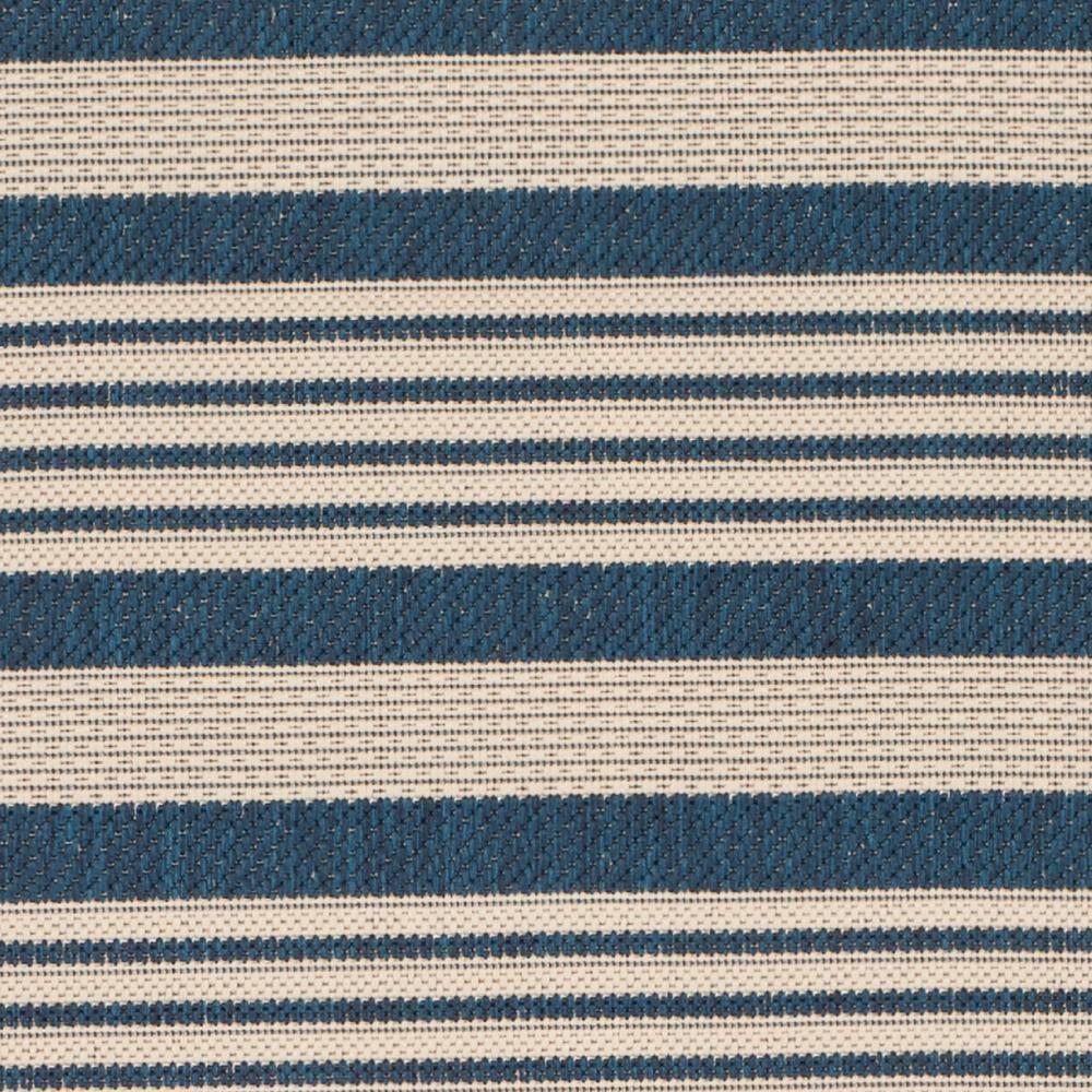 Courtyard CY6062 Power Loomed Indoor/Outdoor Runner Rug - Navy/Beige - 2'3"x6'7" - Safavieh.