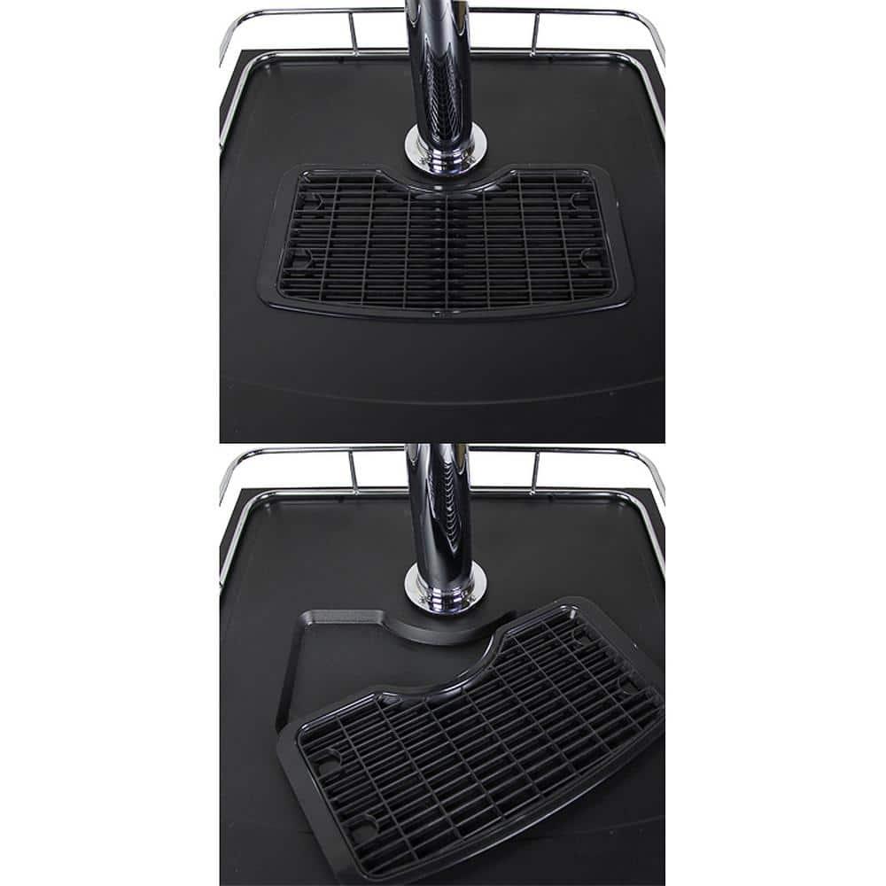 Kegco Kegco 5.6 Cubic Feet Dual Tap Freestanding Kegerator with Adjustable Temperature