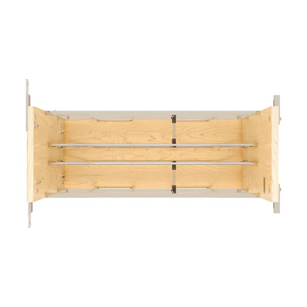 Rev-A-Shelf Rev-A-Shelf Pull Out Cabinet Organizer, Ball Bearing Soft-Close