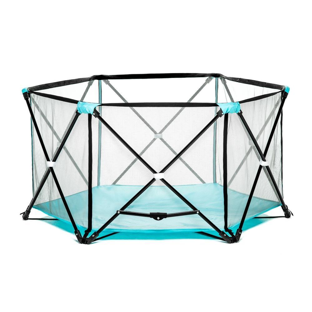 My 6 Panel Portable 48" x 48" Indoor/Outdoor Steel Pop-Up Play Tent