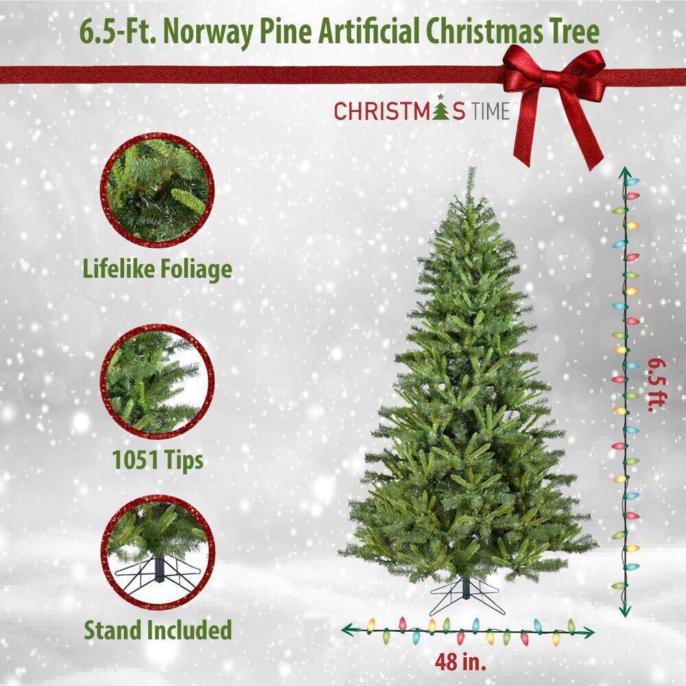 Christmas Time Norway Pine Christmas Tree