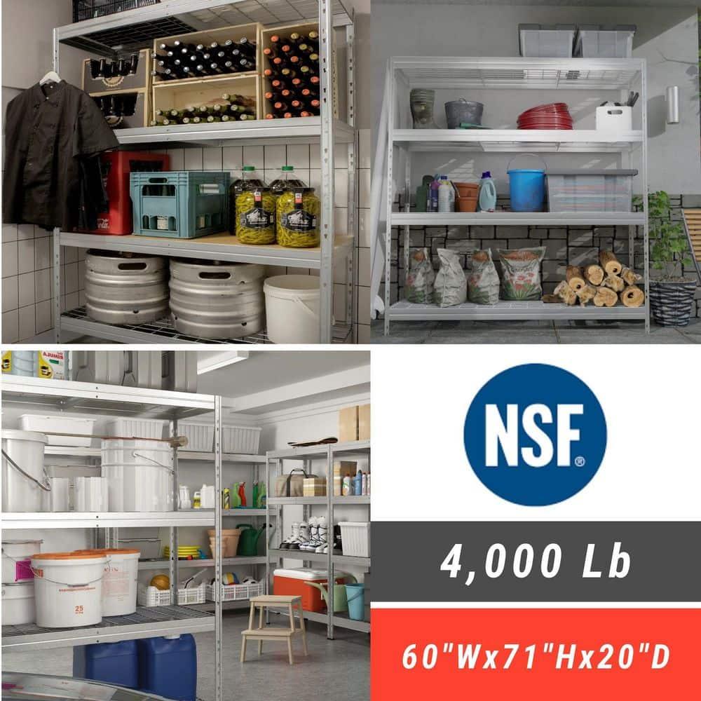 AR Shelving Rust-Resist Pro Heavy Duty Racks for Industry, Commercial and Garage
