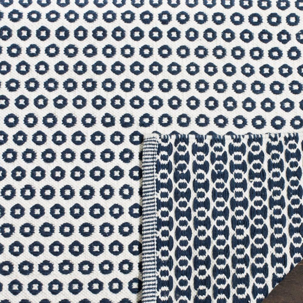 Montauk MTK616 Hand Woven Indoor Area Rug - Navy/Ivory - 5'x8' - Safavieh
