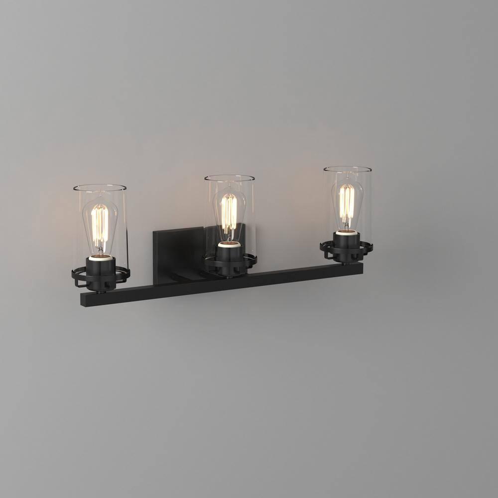 Designers Fountain 93303-BK Jedrek 3 Light Bath in Black