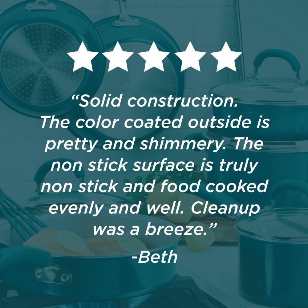 Rachael Ray Rachael Ray Create Delicious Nonstick Induction Wok, 14.25 Inch