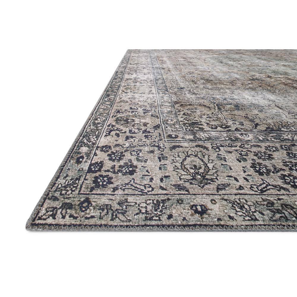 Loloi II Layla Printed Oriental Distressed Taupe / Stone Area Rug