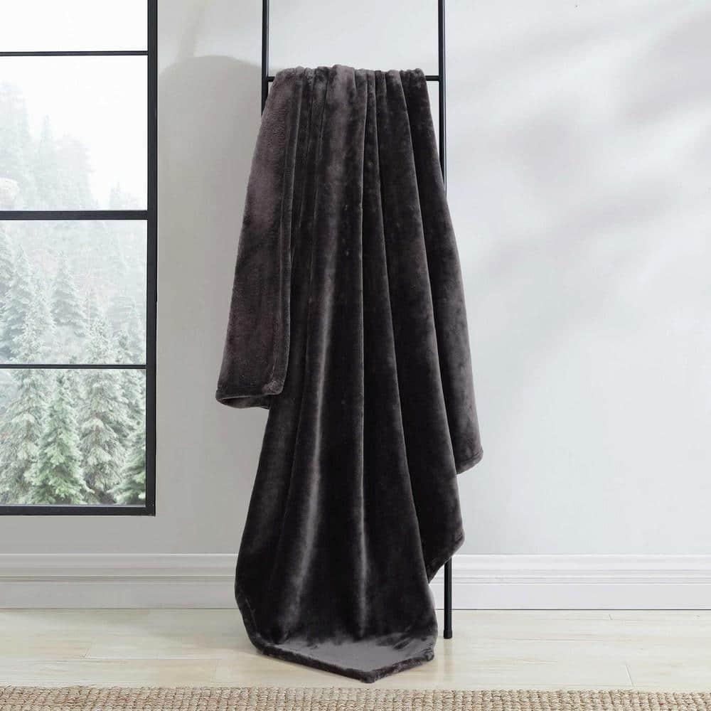 Eddie Bauer Eddie Bauer Ultra Lux Plush Solid Throw Blankets