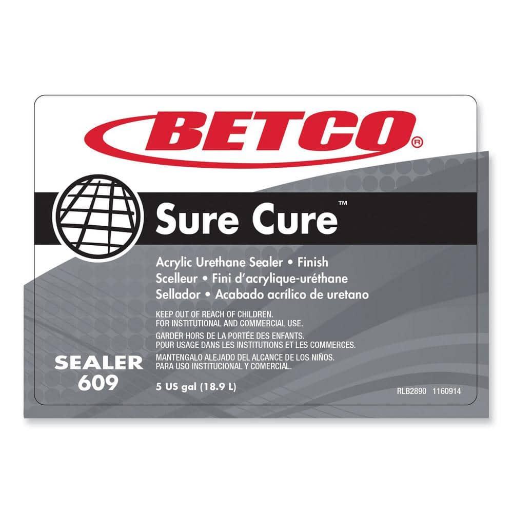 Betco® Sure Cure Urethane Fortified Sealer/Finish, 5 gal Bag-in-Box 609B500