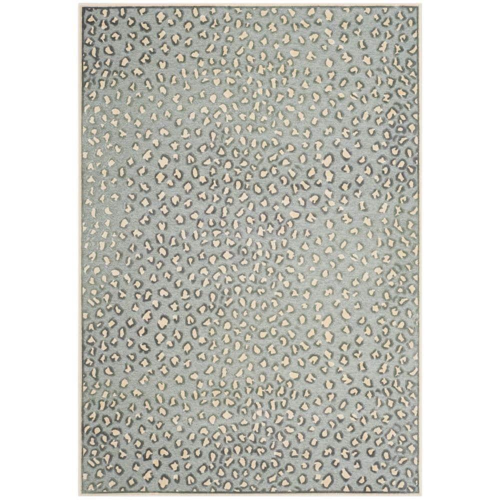 Paradise PAR84 Power Loomed Indoor Area Rug - Cream/Spruce - 5'3"x7'6" - Safavieh.