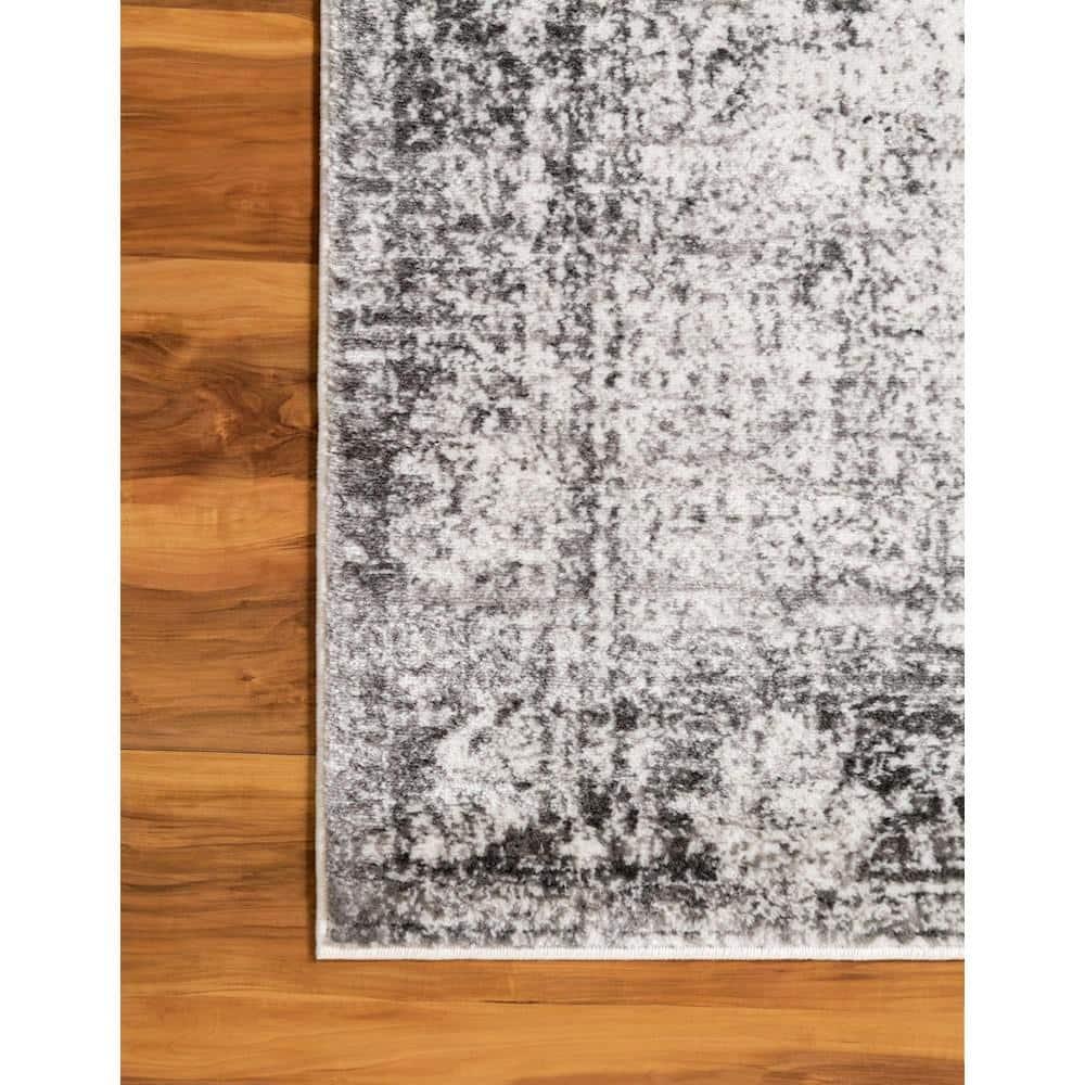 Unique Loom 8' 0 x 10' 0 Sofia Casino Gray Area Rug