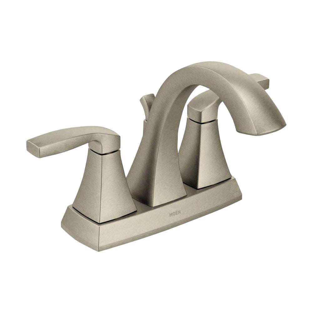 Moen Voss Centerset Bathroom Faucet with Drain Assembly