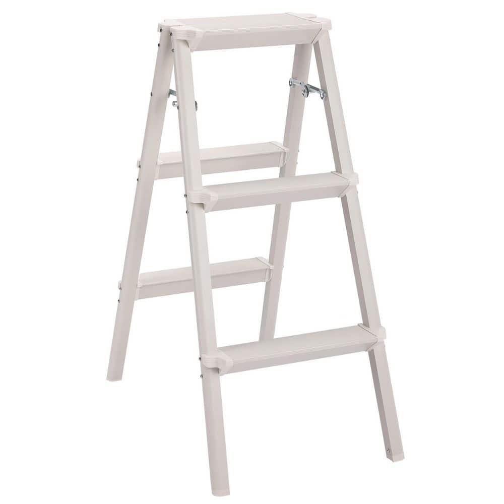 BirdRock Home 3 - Step Steel Lightweight Folding Step Ladder