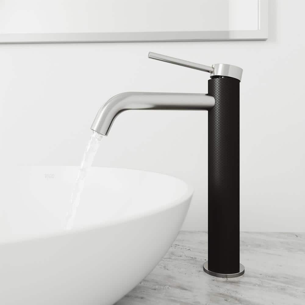 Lexington 10" H Single Handle Vessel Sink Bathroom Faucet