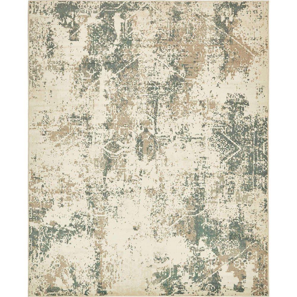 Unique Loom 8' 0 x 10' 0 Beige Tuareg Arid Area Rug