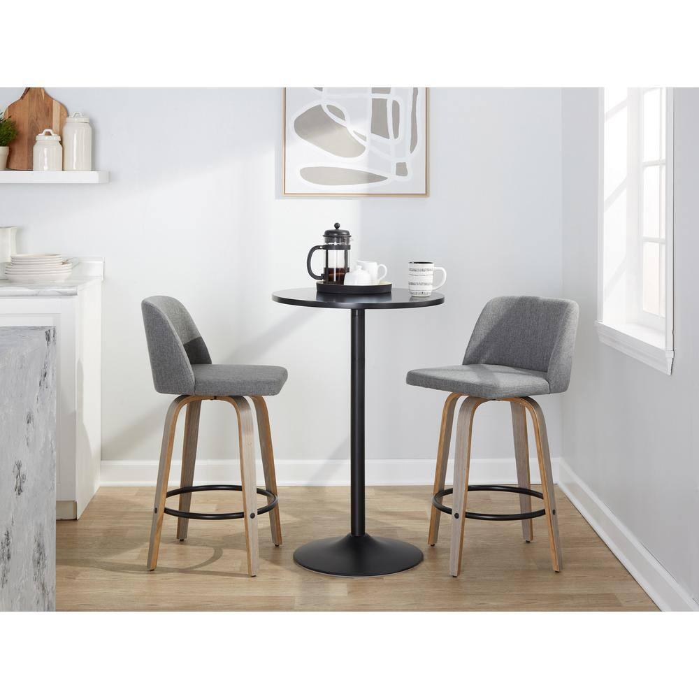 Toriano Swivel Upholstered Counter Stool